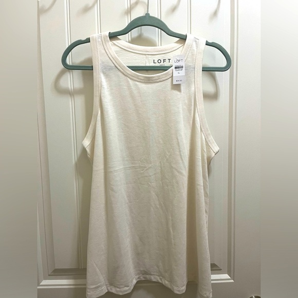 NWT Loft Racerback Tank Top - Picture 1 of 3